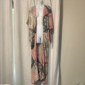 FADE Bohemian patchwork kimono/cover up EUC